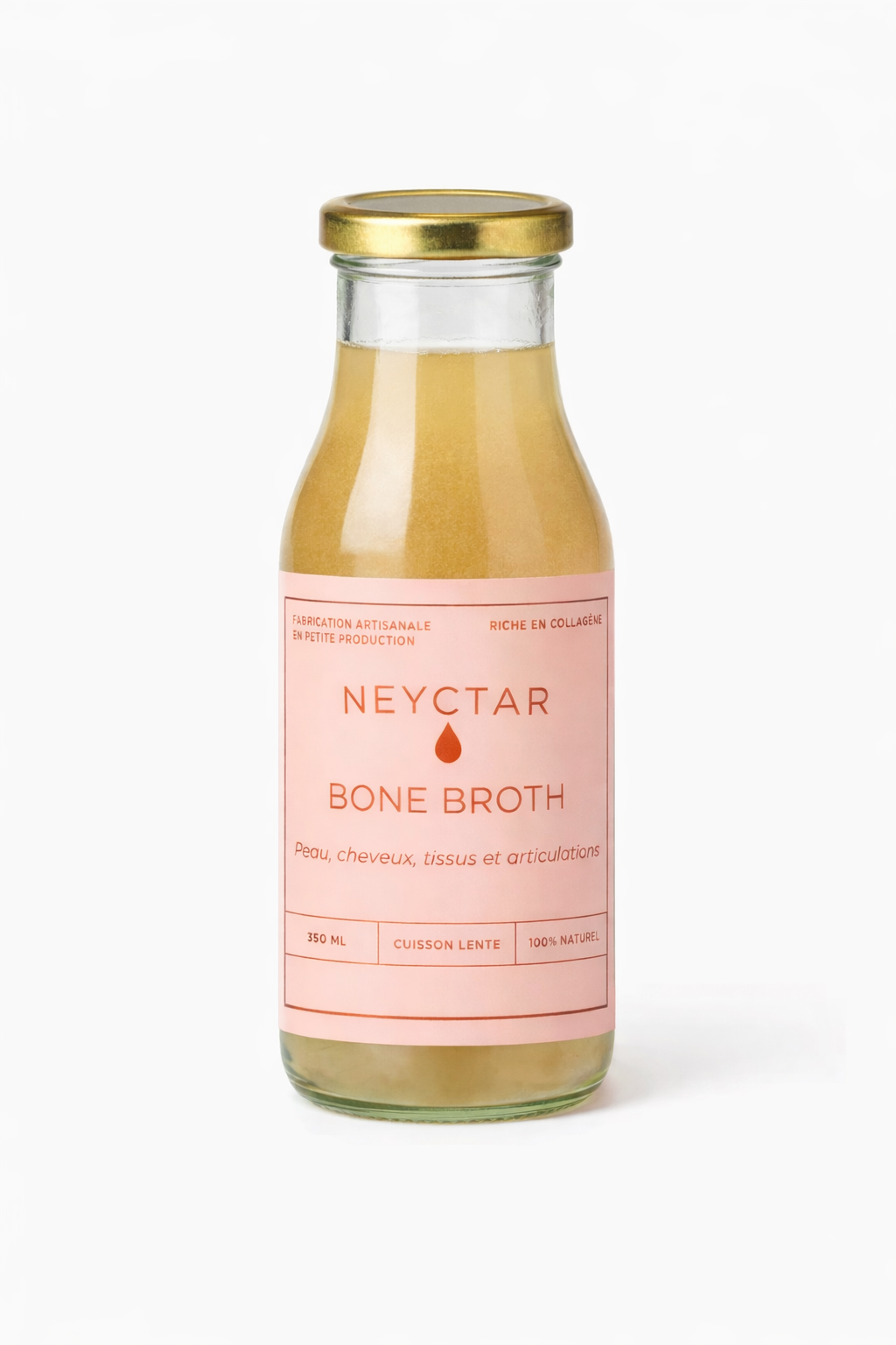 Bone broth de boeuf halal revitalisant